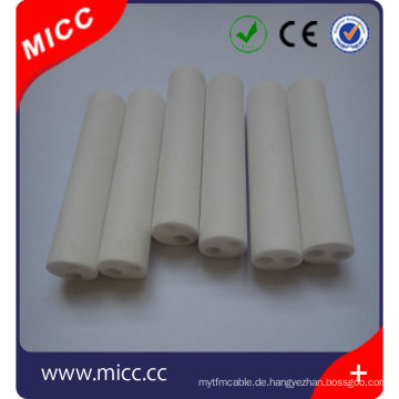 MICC bester Preis 95% Aluminiumoxid C610-C795 Aluminiumoxidrohr runde keramische Perlen Lieferanten